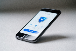 iPhone displaying ShieldCheck app interface